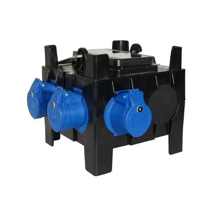 IMST Distribution Box 32A 240V In, 4 x 16A 240V Out 2P RCBO