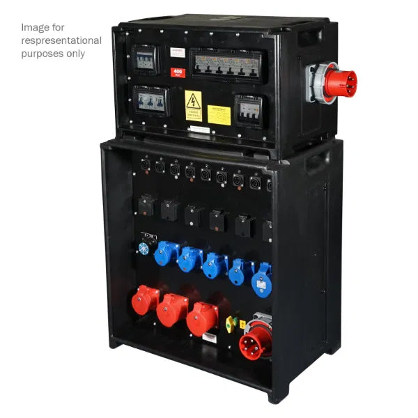 MERZ Distribution Box 63A 3PH In/Thru to 32A/16A