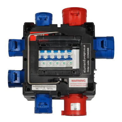 IMST Distribution Box 32A 3PH to 32A/16A RCBO