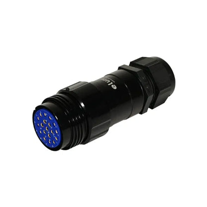 Socapex 19-Pin Line Female Socket 16-28mm Numbered