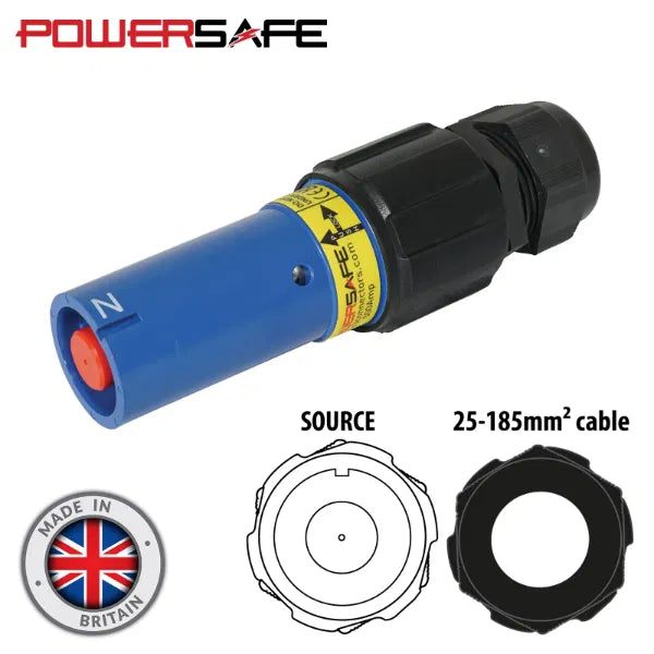Powersafe 500A Line Source 120mm2 Neutral Blue