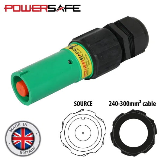 Powersafe 800A Line Source 240mm2 Earth Green