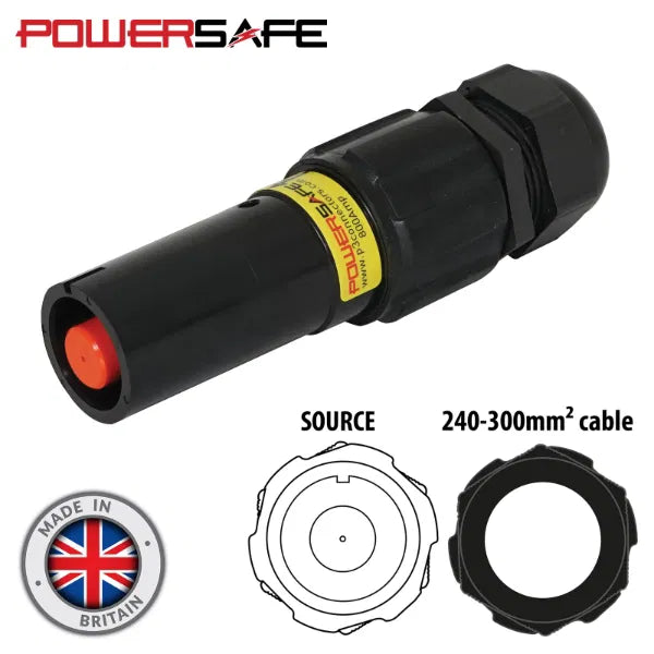 Powersafe 800A Line Source 240mm2 L2 Black
