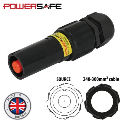 Powersafe 800A Line Source 240mm2 L2 Black