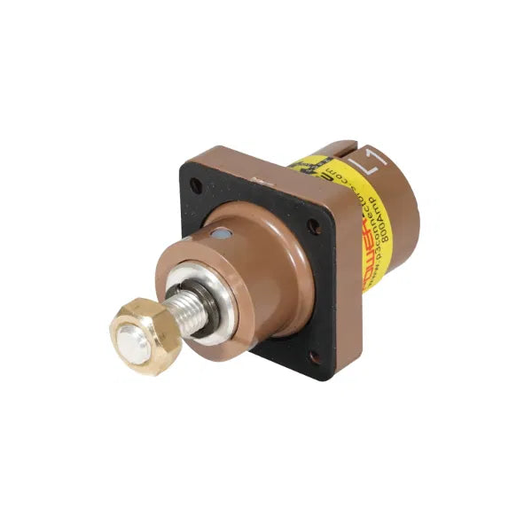 Powersafe 800A Panel Source Male T8 Post L1 Brown