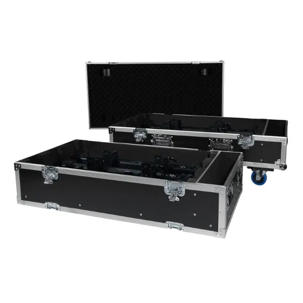 6 Way Meteor 784/Meteor 150 RGBW/Meteor 150 HEX Flight Case