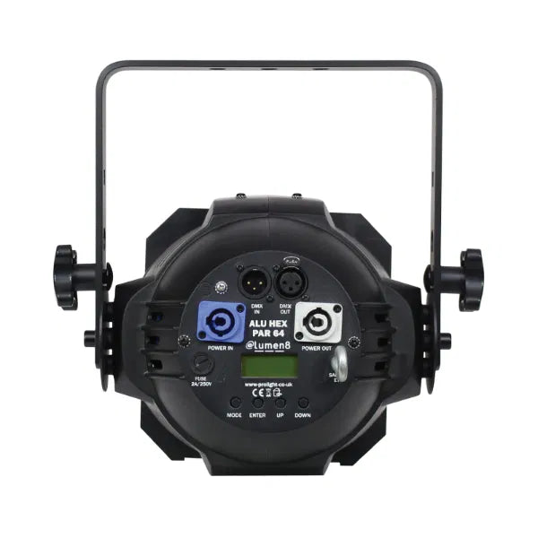 Alu HEX Par 64 (12 x 12W 6-in-1 RGBWAUV)