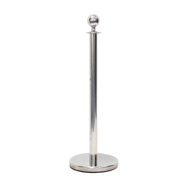 Chrome Barrier Pole
