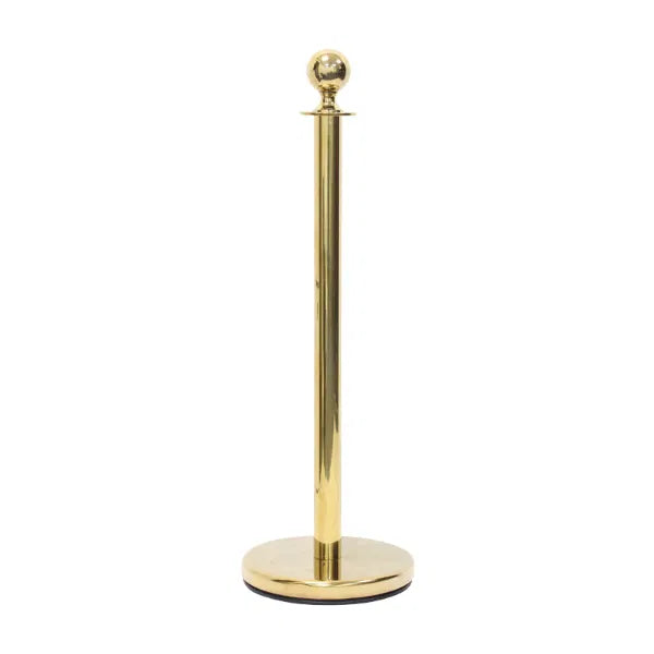 Gold Barrier Pole