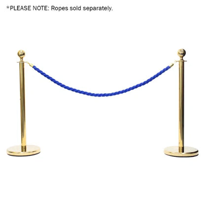 Gold Barrier Pole