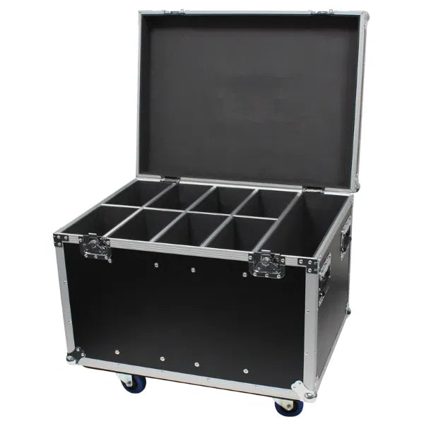 8 Way Slim Par Flight Case