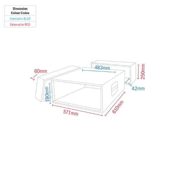 Rock Box 4U Rack Case