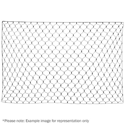 Rubber Connectable, Dimmable LED Net Lights Warm White, 3 x 2m