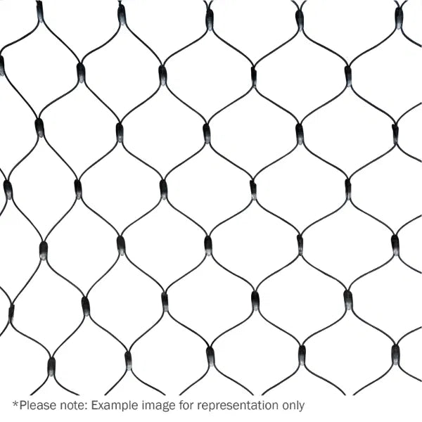 Rubber Connectable, Dimmable LED Net Lights Warm White, 6 x 4m