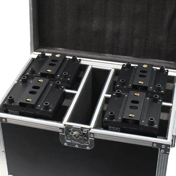 4 Way Fusion 100 Spot/120 Zoom/Orbit Flight Case