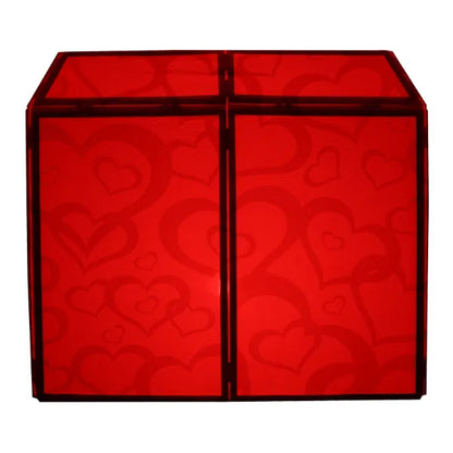DJ Booth Heart Design Lycra