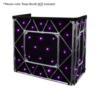 Truss Booth Quad LED Starcloth System MKII