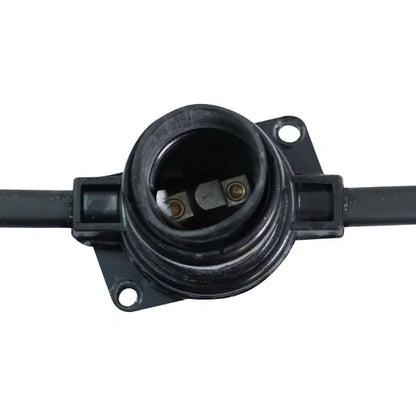 100m ES Heavy Duty Rubber Festoon, 1m Spacing