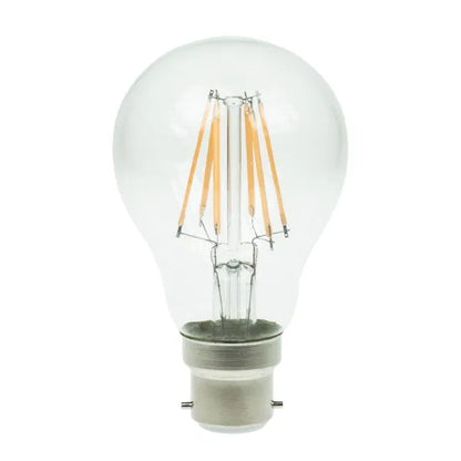 7W Dimmable LED Filament GLS Lamp 2,700K BC