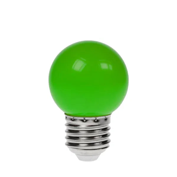 1.5W LED Polycarbonate Golf Ball Lamp, ES Green
