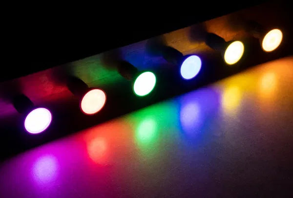 7W Dimmable LED GU10 Lamp, Amber