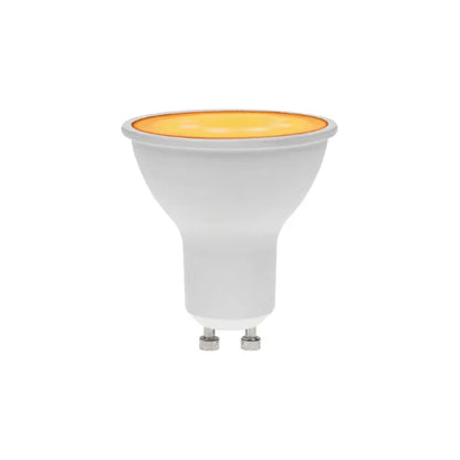 7W Dimmable LED GU10 Lamp, Amber