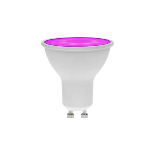 7W Dimmable LED GU10 Lamp, Magenta