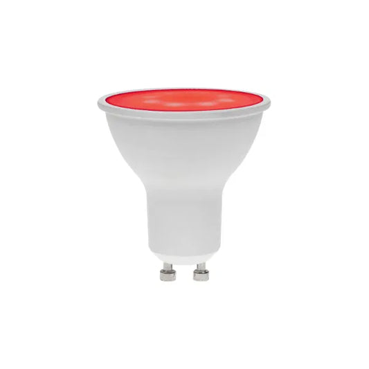 7W Dimmable LED GU10 Lamp, Red