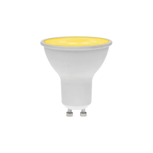 7W Dimmable LED GU10 Lamp, Yellow