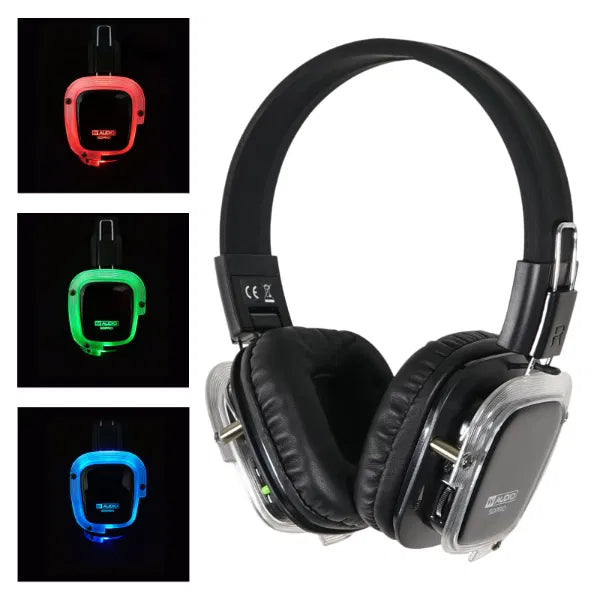 SDPRO 3-Channel Silent Disco Headphones