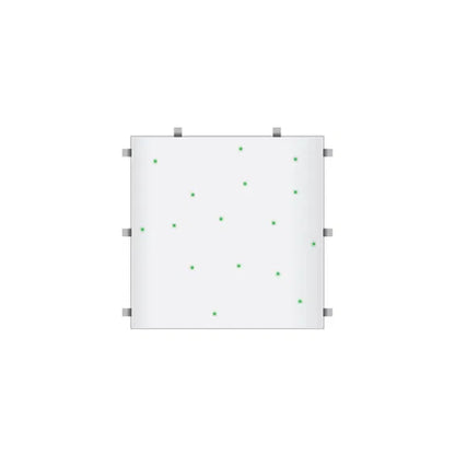 White RGB Starlit 2ft x 2ft Dance Floor Panel (3 sided)