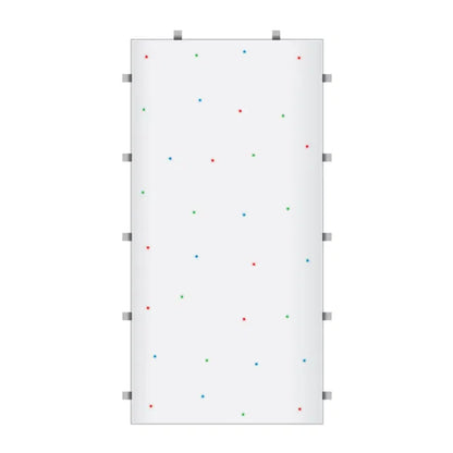 White RGB Starlit 2ft x 4ft Dance Floor Panel