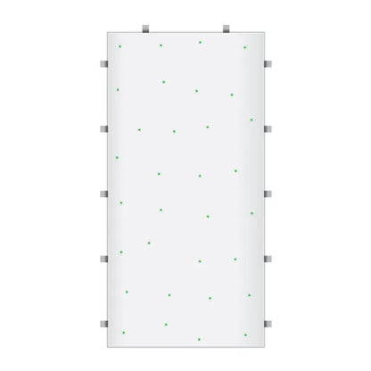 White RGB Starlit 2ft x 4ft Dance Floor Panel