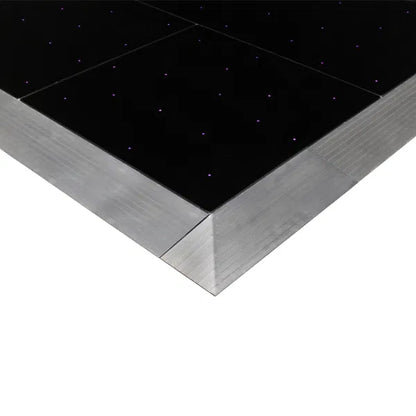 Black RGB Starlit Dance Floor System 16ft x 16ft