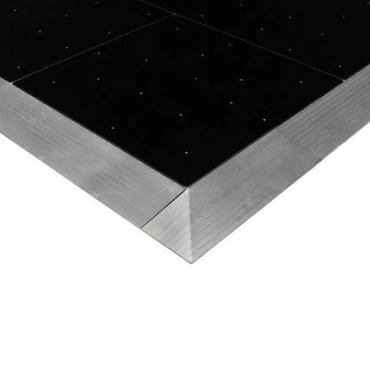 Black RGB Starlit Dance Floor System 20ft x 20ft