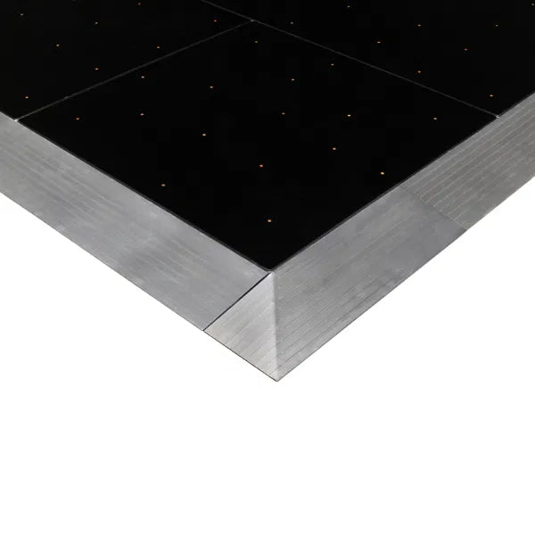 Black RGB Starlit Dance Floor System 18ft x 18ft