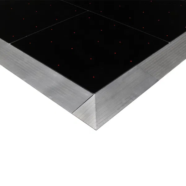 Black RGB Starlit Dance Floor System 24ft x 24ft