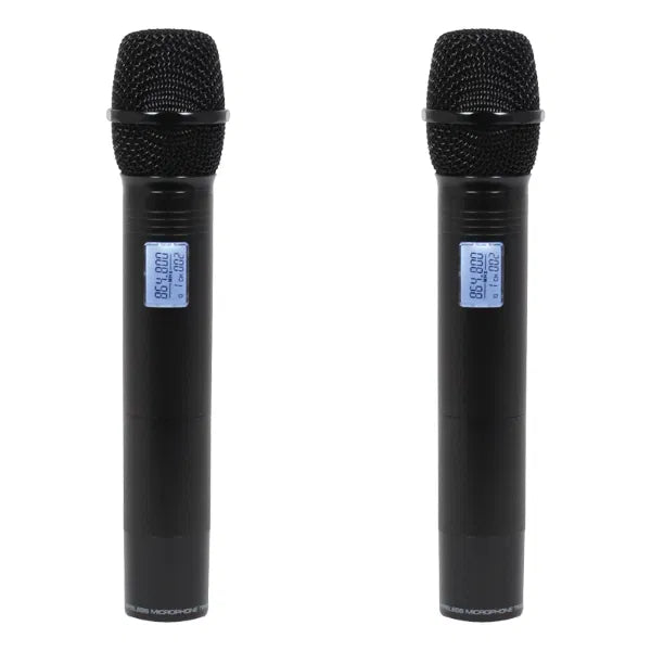RM 30T Twin UHF Handheld Radio Microphone System (863.1Mhz/864.8Mhz)