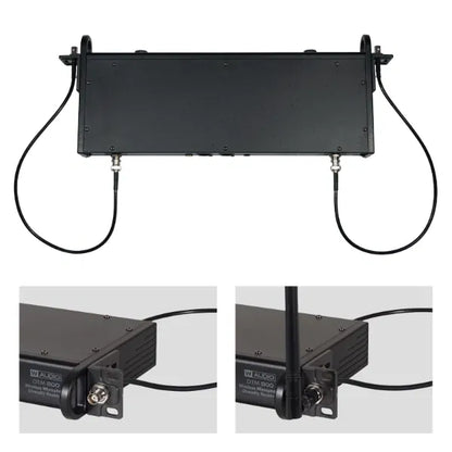 DTM 800 Twin Beltpack Diversity System (863.0Mhz-865.0Mhz) V2 Software