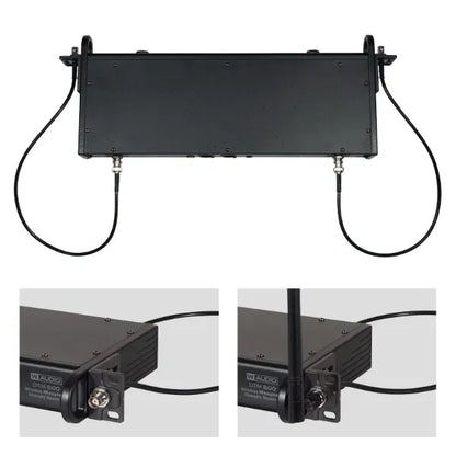 DTM 600H Twin Handheld Diversity System (606.0Mhz-614.0Mhz) V2 Software