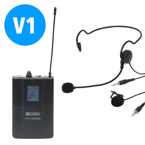 DTM 600BP Add On Beltpack Kit (606.0Mhz-614.0Mhz) V1 Software