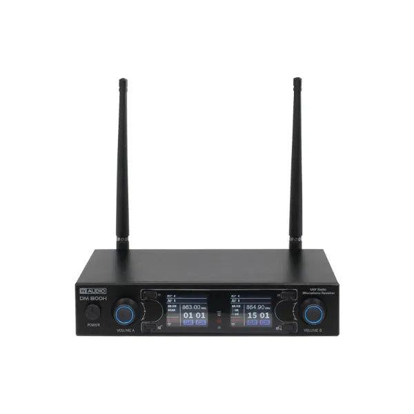 DM 800H Twin Handheld UHF System (863.0Mhz-865.0Mhz)