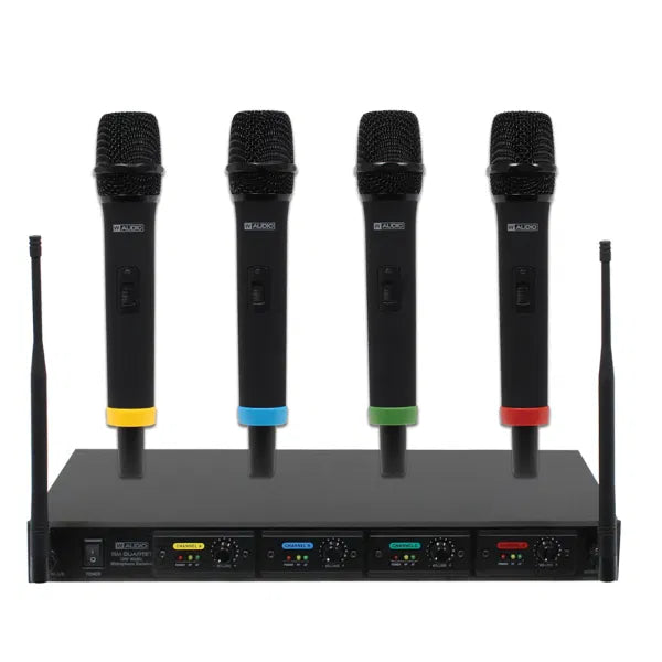 RM Quartet Handheld Radio Microphone System