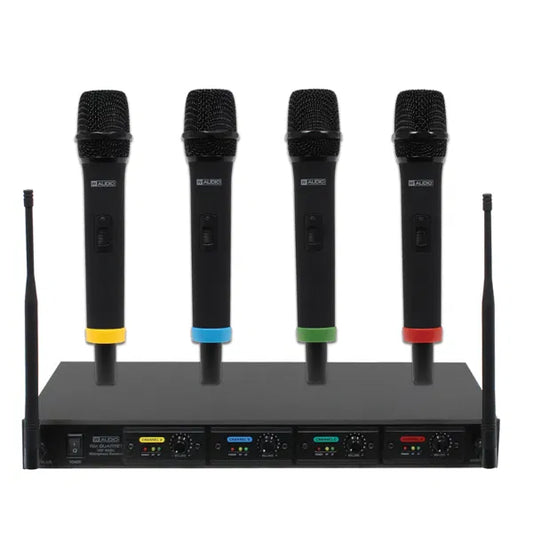 RM Quartet Handheld Radio Microphone System