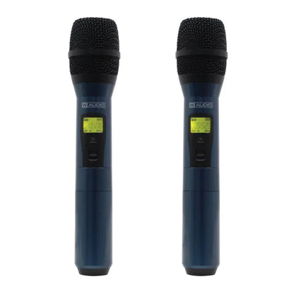 DQM 600H Quad Handheld UHF Radio Microphone System (606Mhz-614Mhz)