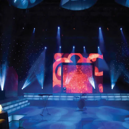 PRO 6 x 3m Tri LED Black Starcloth System