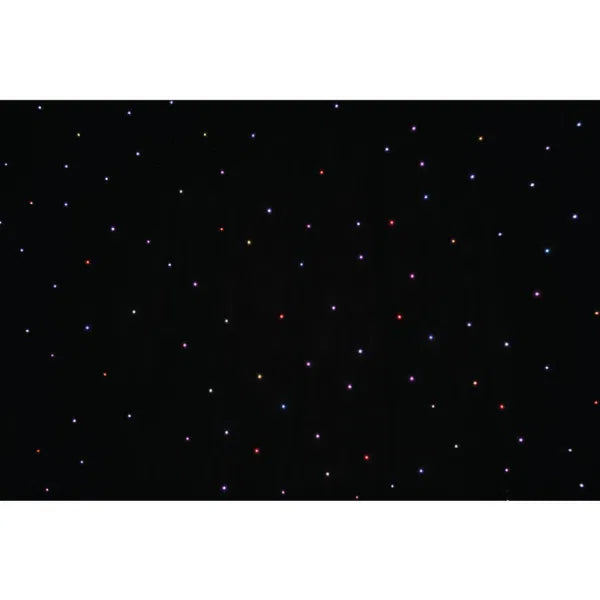 PRO 6 x 3m Tri LED Black Starcloth System