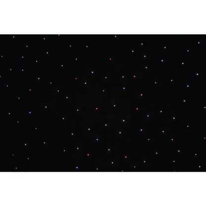 PRO 6 x 3m Tri LED Black Starcloth System