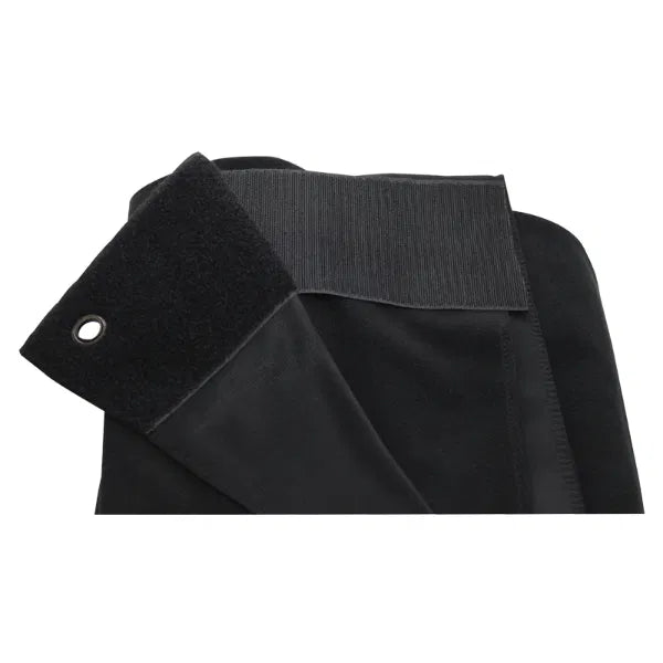 2 x 6m Black Serge Drape