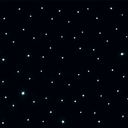 PRO 6 x 4m LED Black Starcloth (Excludes Controller)